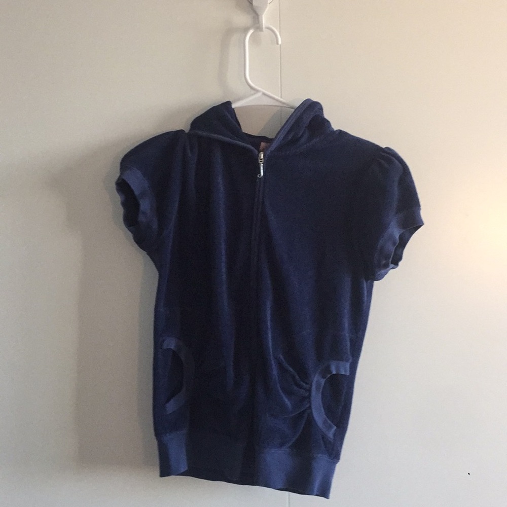 Juicy Couture Short Sleeve Hoodie